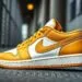 5 Detalhes Imperdíveis sobre o Air Jordan 1 Low Team Gold