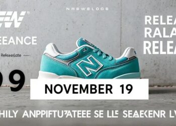 A Nova New Balance 997 'Vintage Teal' Chega em 19 de Novembro