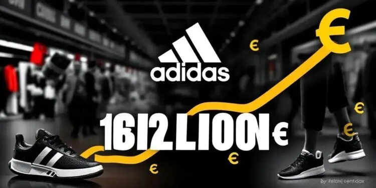 Adidas Aumenta Projeção Anual de Receita para 1,2 Bilhão de Euros