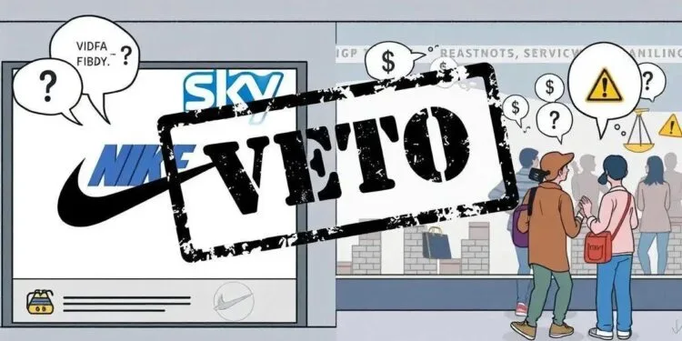 Anúncios da Nike e Sky Vetados: Entenda o Motivo