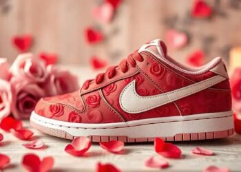Nike Dunk Low Roses: O Sneaker Perfeito para o Dia dos Namorados
