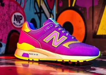 Nova Cor do New Balance 1500: Roxo e Amarelo Neon