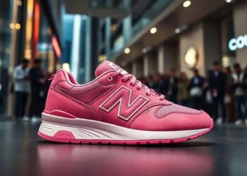 Novo New Balance 1906R Rosa Exclusivo na Courir
