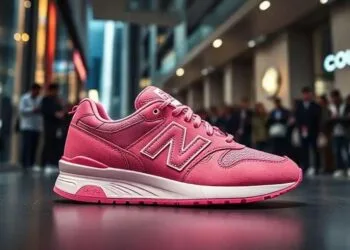 Novo New Balance 1906R Rosa Exclusivo na Courir