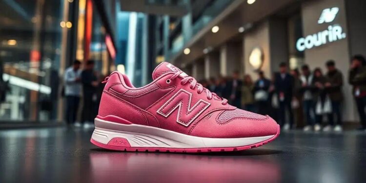 Novo New Balance 1906R Rosa Exclusivo na Courir