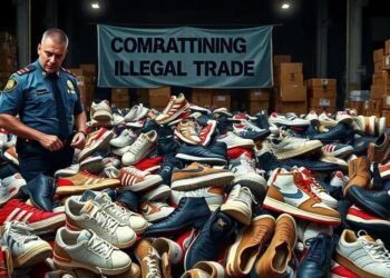 Polícia Federal Apreende 5 Mil Pares de Calçados Falsificados