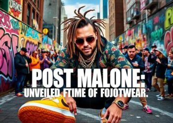 Post Malone: Campanha Incrível com Nova Marca de Calçados