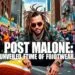 Post Malone: Campanha Incrível com Nova Marca de Calçados