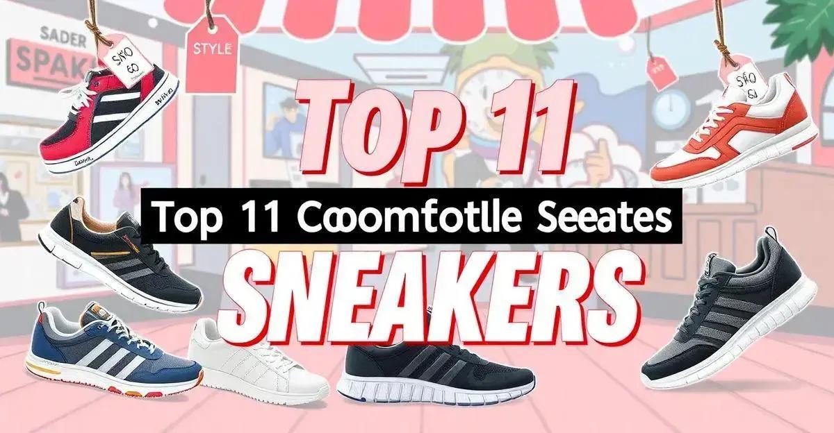 Top 11 tênis confortáveis em promoção