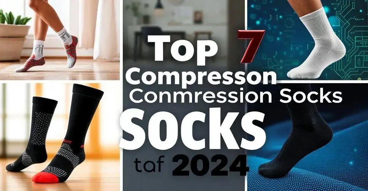 Top 7 meias de compressão de 2024