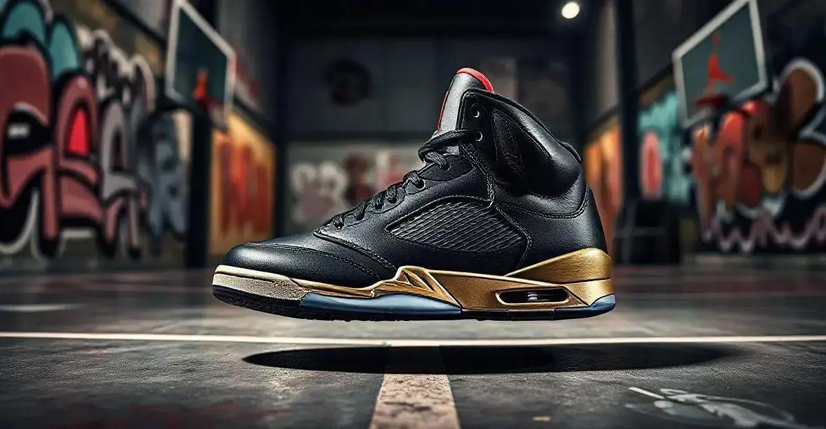 Uma Breve História do Air Jordan 5 "Black Metallic"