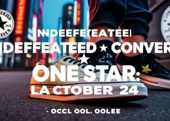 UNDEFEATED Converse: Colaboração One Star Chega em 24 de Outubro