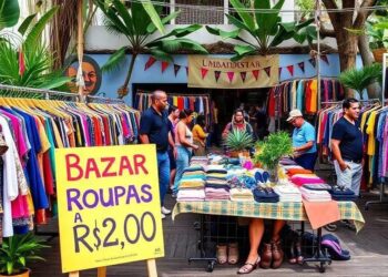 Bazar de Roupas a R$2,00: Centro Umbandista em Patos Hoje