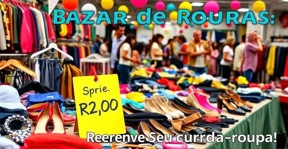 Dicas para aproveitar o bazar